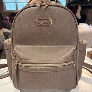 Itzy Ritzy Taupe Diaper Backpack